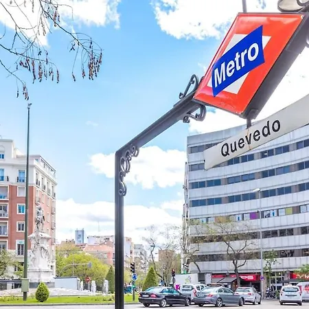 Maravilloso Estudio En Chamberi. Metro Quevedo Madrid Esterno foto
